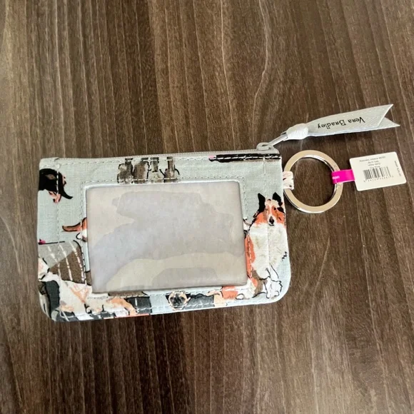 Vera Bradley Zip ID Case - Dog Show - Picture 3 of 3